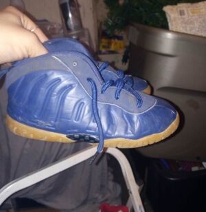 Boys  Nike Little Posite One TD ' Midnight Navy